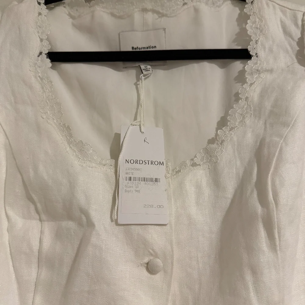 Reformation Anabella Linen Mini - Picture 4 of 6